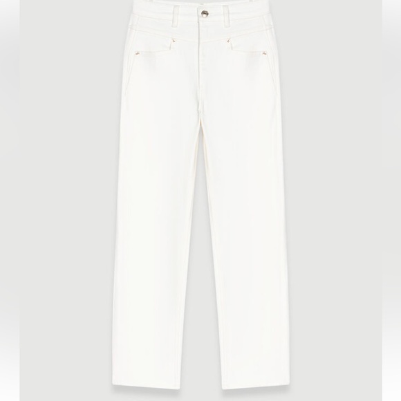 NWT Maje WIDE-LEG JEANS size 36 / US S - Picture 5 of 5